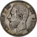 Belgium, Leopold II, 5 Francs, 5 Frank, 1867, With dot, Silver, VF(20-25), KM:24