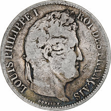 Frankrijk, 5 Francs, Louis-Philippe, 1831, Lyon, Zilver, ZG+, Gadoury:677