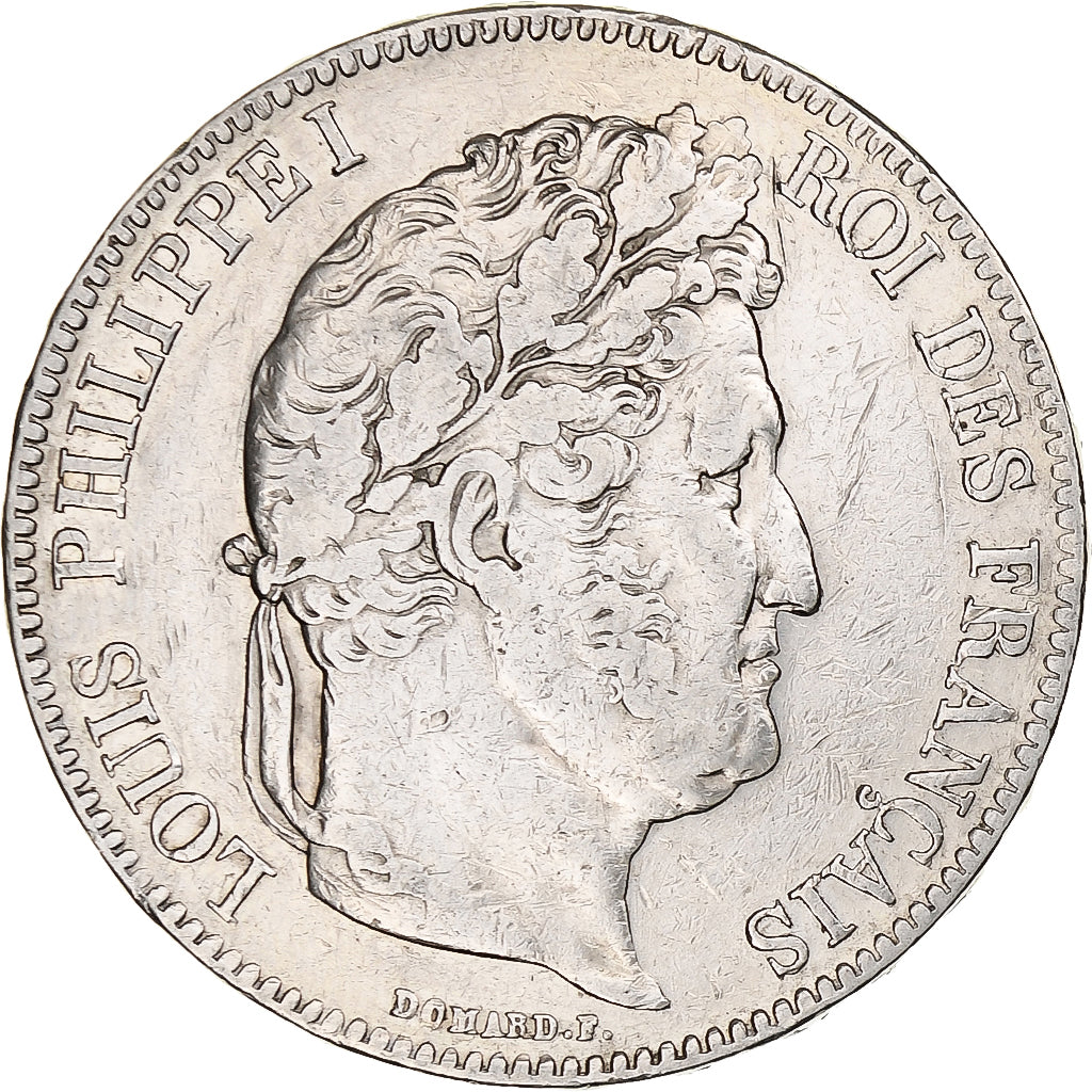 Frankreich, 5 Francs, Louis-Philippe, 1832, Bordeaux, Silber, S, Gadoury:678