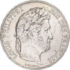 Frankreich, 5 Francs, Louis-Philippe, 1832, Bordeaux, Silber, S, Gadoury:678