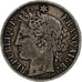 France, 5 Francs, Cérès, 1870, Bordeaux, Silver, VF(20-25), Gadoury:742
