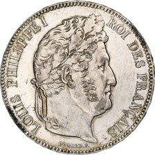 Francia, 5 Francs, Louis-Philippe, 1842, Strasbourg, Argento, BB+, Gadoury:678