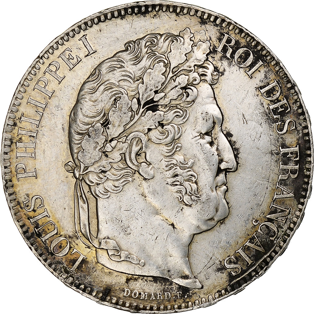 France, 5 Francs, Louis-Philippe, 1832, Lille, Argent, TTB+, Gadoury:678