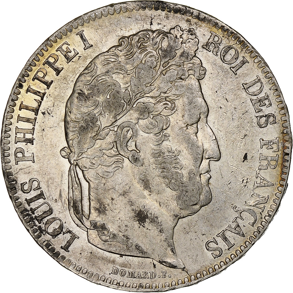 Francia, 5 Francs, Louis-Philippe, 1833, Lille, Argento, BB, Gadoury:678