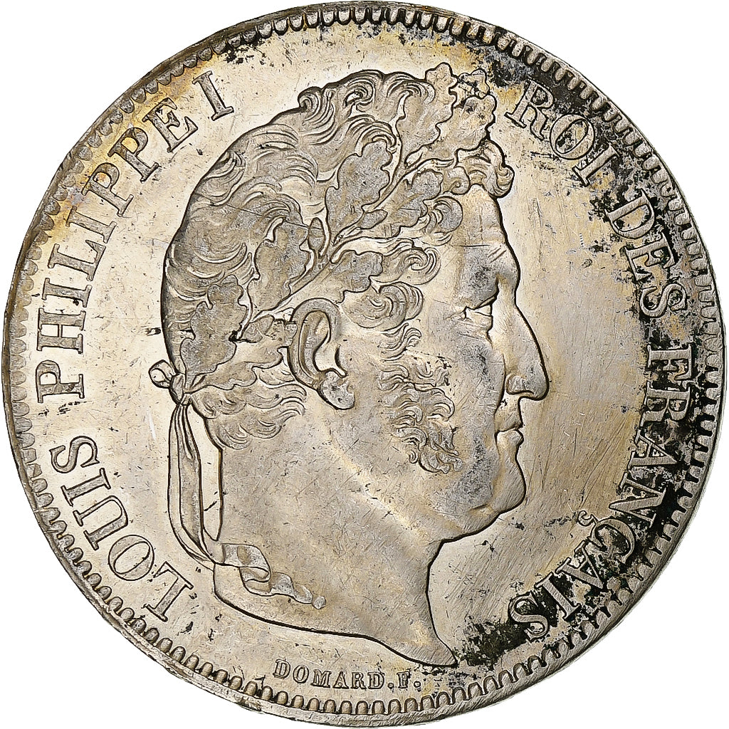 France, 5 Francs, Louis-Philippe, 1834, Lille, Argent, SUP+, Gadoury:678