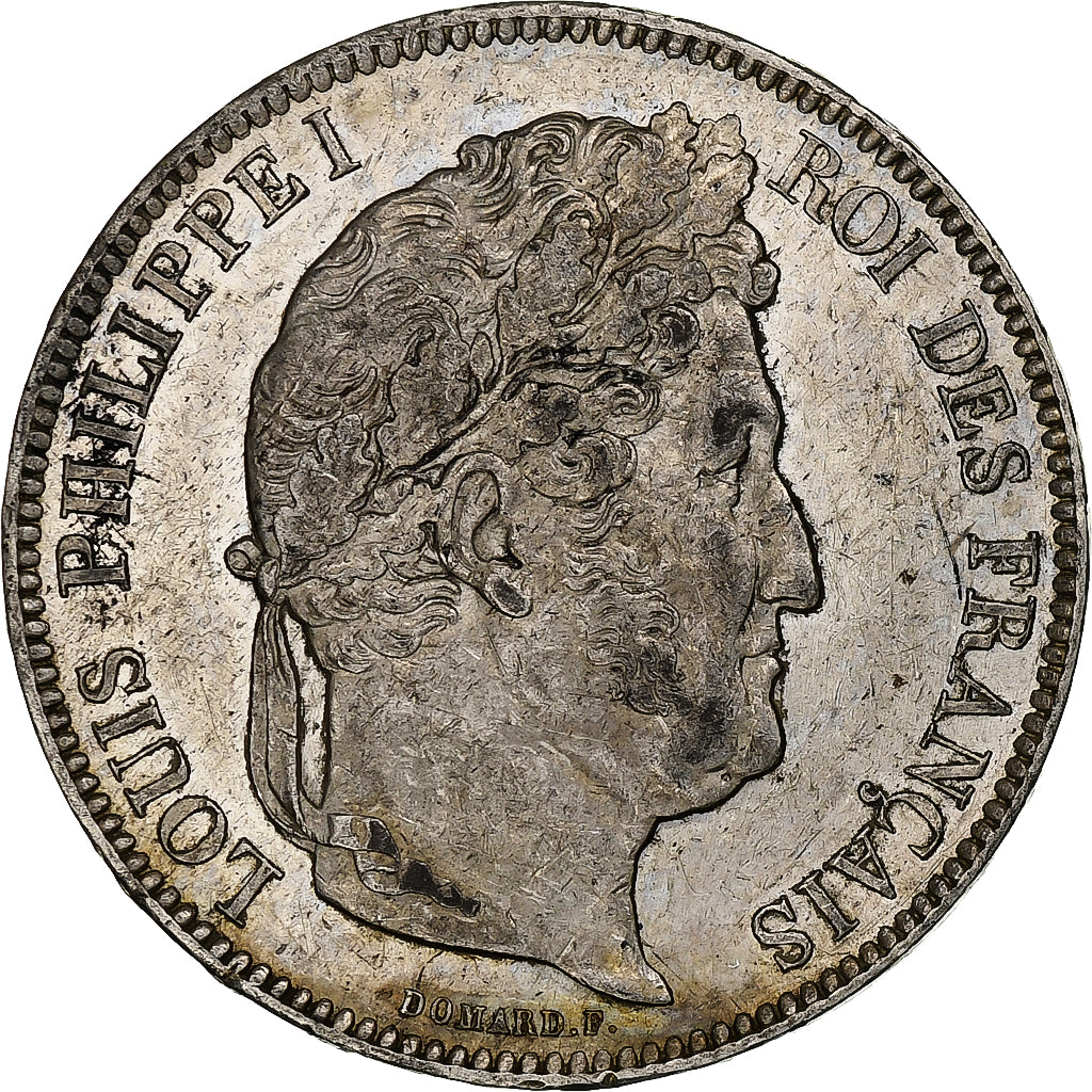 France, 5 Francs, Louis-Philippe, 1840, Lille, Silver, AU(50-53), Gadoury:678