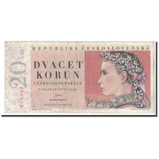 Banknote, Czechoslovakia, 20 Korun, 1949, 1949-05-01, KM:70a, AU(55-58)