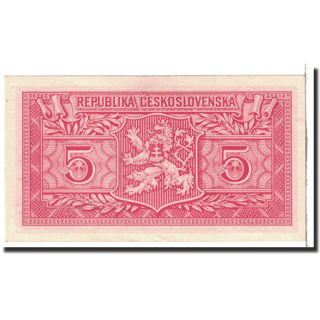 Banknote, Czechoslovakia, 5 Korun, 1949, 1949-01-25, KM:68a, UNC(65-70)