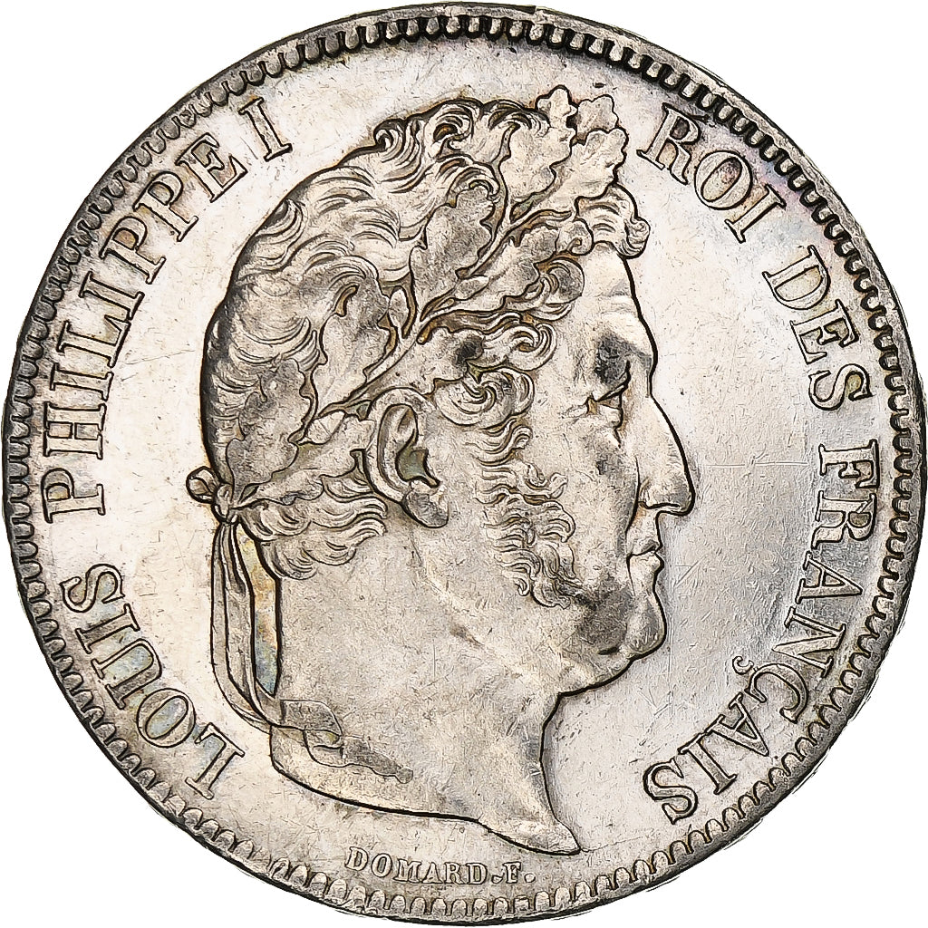 Frankrijk, 5 Francs, Louis-Philippe, 1833, Paris, Zilver, PR, Gadoury:678