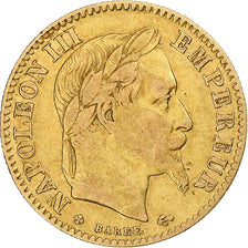 France, Napoléon III, 10 Francs, 1864, Strasbourg, Or, TTB, Gadoury:1015