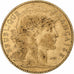 França, 10 Francs, Marianne, 1901, Paris, Dourado, EF(40-45), Gadoury:1017
