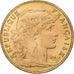 Frankrijk, 10 Francs, Marianne, 1910, Paris, Goud, PR+, Gadoury:1017, KM:846
