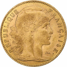 Frankreich, 10 Francs, Marianne, 1911, Paris, Gold, SS+, Gadoury:1017, Le