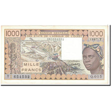 West African States, 1000 Francs, 1987, KM:807Th, UNC(60-62)