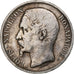 Francia, Louis-Napoléon Bonaparte, 5 Francs, 1852, Paris, Plata, BC+