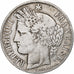 Francia, 5 Francs, Cérès, 1850, Paris, Plata, BC, Gadoury:719, KM:761.1