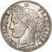 Francia, 5 Francs, Cérès, 1850, Paris, Plata, BC+, Gadoury:719, KM:761.1