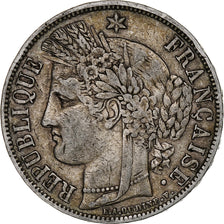 Francja, 5 Francs, Cérès, 1850, Paris, Srebro, VF(30-35), Gadoury:719