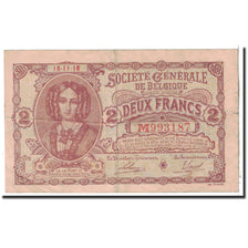 Banknote, Belgium, 2 Francs, 1916, 1916-11-16, KM:87, AU(50-53)