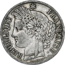 Frankrijk, 5 Francs, Cérès, 1851, Paris, Zilver, FR, Gadoury:719, KM:761.1