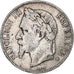 France, 5 Francs, Napoléon III, 1867, Strasbourg, Silver, VF(20-25), KM:799.2