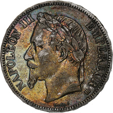 France, 5 Francs, Napoléon III, 1867, Strasbourg, Silver, VF(30-35), KM:799.2