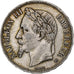 France, Napoleon III, 5 Francs, 1868, Strasbourg, Silver, EF(40-45), Gadoury:739