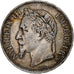 France, Napoleon III, 5 Francs, 1869, Strasbourg, Silver, VF(30-35)