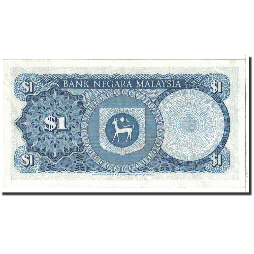 Geldschein, Malaysia, 1 Ringgit, 1976, Undated, KM:13a, UNZ-
