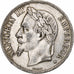 France, Napoleon III, 5 Francs, 1869, Strasbourg, Silver, VF(30-35)