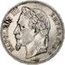France, Napoleon III, 5 Francs, 1870, Strasbourg, Silver, VF(30-35)