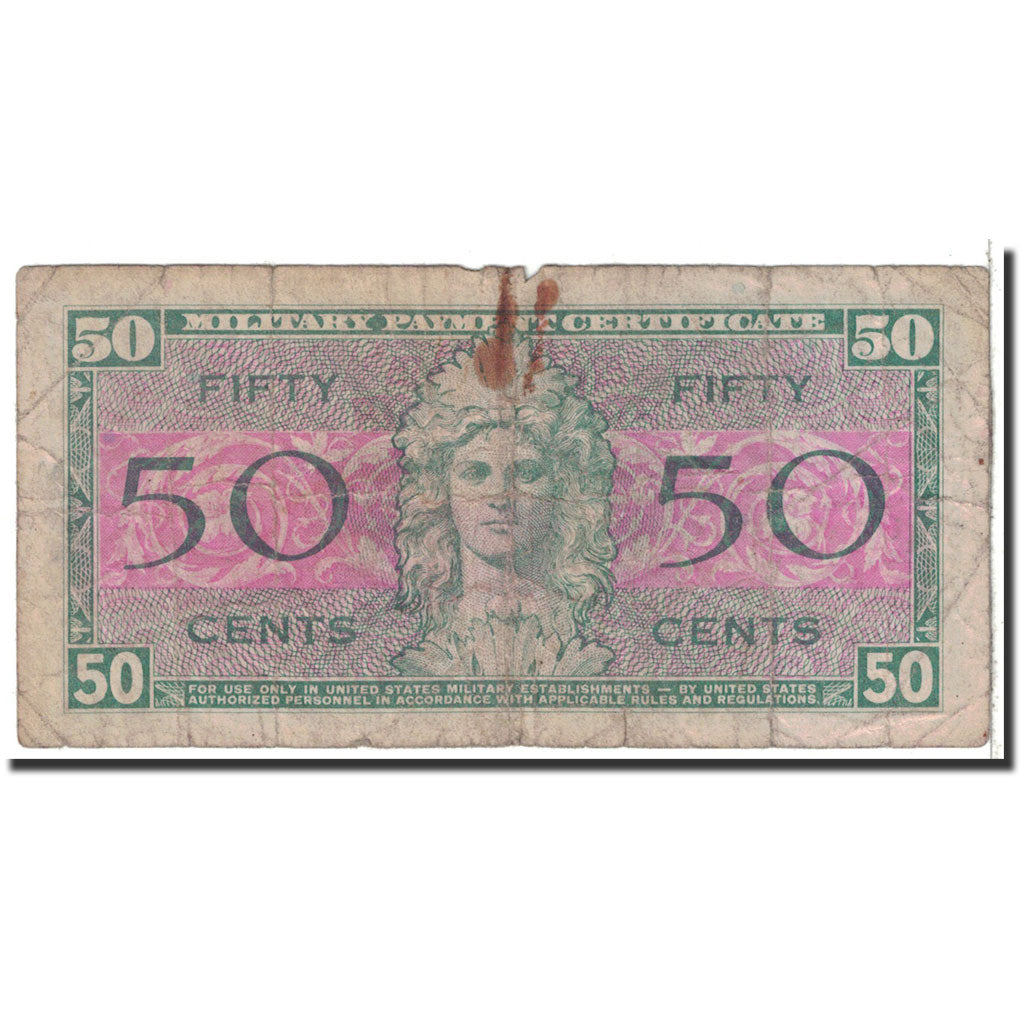 Banknote, United States, 50 Cents, 1954, Undated, KM:M32a, VG(8-10)