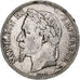 France, Napoleon III, 5 Francs, 1867, Paris, Silver, VF(30-35), KM:799.1