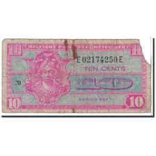 Banknote, United States, 10 Cents, 1954, Undated, KM:M30a, VG(8-10)