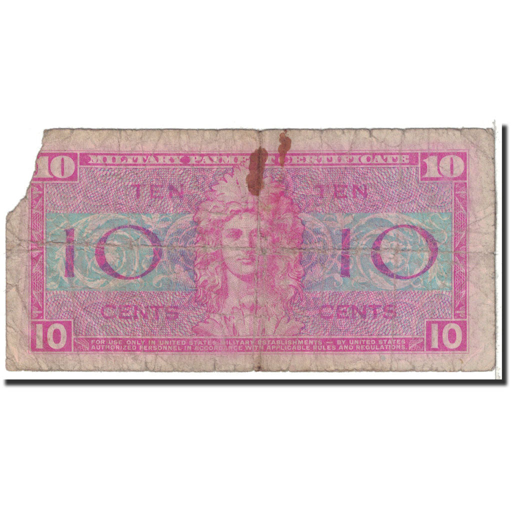Banknote, United States, 10 Cents, 1954, Undated, KM:M30a, VG(8-10)
