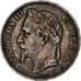 Francia, Napoleon III, 5 Francs, 1870, Paris, Argento, MB+, Gadoury:739