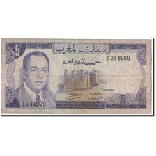 Morocco, 5 Dirhams, 1970, KM:56a, EF(40-45)