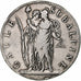 ITALIAN STATES, PIEDMONT REPUBLIC, 5 Francs, An 10, Turin, Silver, VF(30-35)