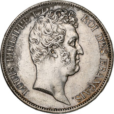 France, 5 Francs, Louis-Philippe, 1831, Paris, Silver, EF(40-45), Gadoury:676a