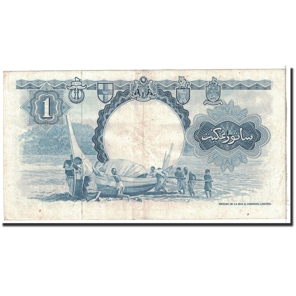 Banknote, Malaya and British Borneo, 1 Dollar, 1959, 1959-03-01, KM:8a