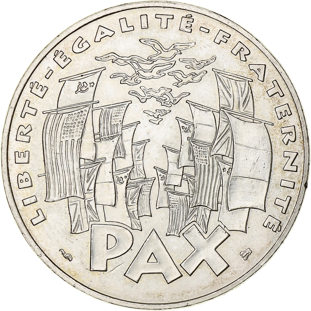 Francia, 100 Francs, 8 mai 1945, 1995, Paris, Argento, SPL, Gadoury:952