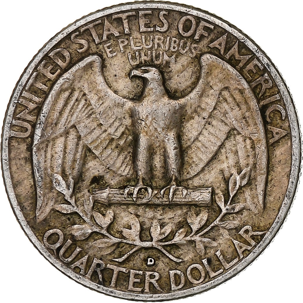 United States, Quarter, Washington Quarter, 1957, Denver, Silver, EF(40-45)