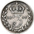Großbritannien, Victoria, 3 Pence, 1897, Silber, S+, KM:777