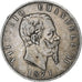 Italia, Vittorio Emanuele II, 5 Lire, 1871, Milan, Argento, MB, KM:8.3