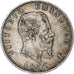Itália, Vittorio Emanuele II, 5 Lire, 1871, Milan, Prata, VF(30-35), KM:8.3