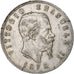 Italy, Vittorio Emanuele II, 5 Lire, 1875, Milan, Silver, VF(30-35), KM:8.3