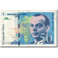 Frankreich, 50 Francs, 1997, KM:157Ad, S+, Fayette:73.4