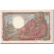 Banknote, France, 20 Francs, 1949, 1949-11-03, VF(30-35), Fayette:13.16, KM:100c