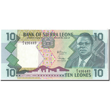 Sierra Leone, 10 Leones, 1988, 1988-04-27, KM:15, UNC(65-70)