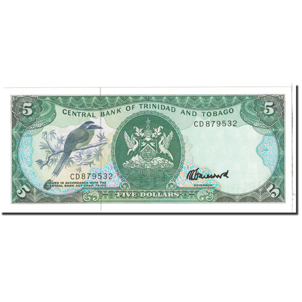 Geldschein, Trinidad and Tobago, 5 Dollars, 1985, Undated, KM:37c, UNZ